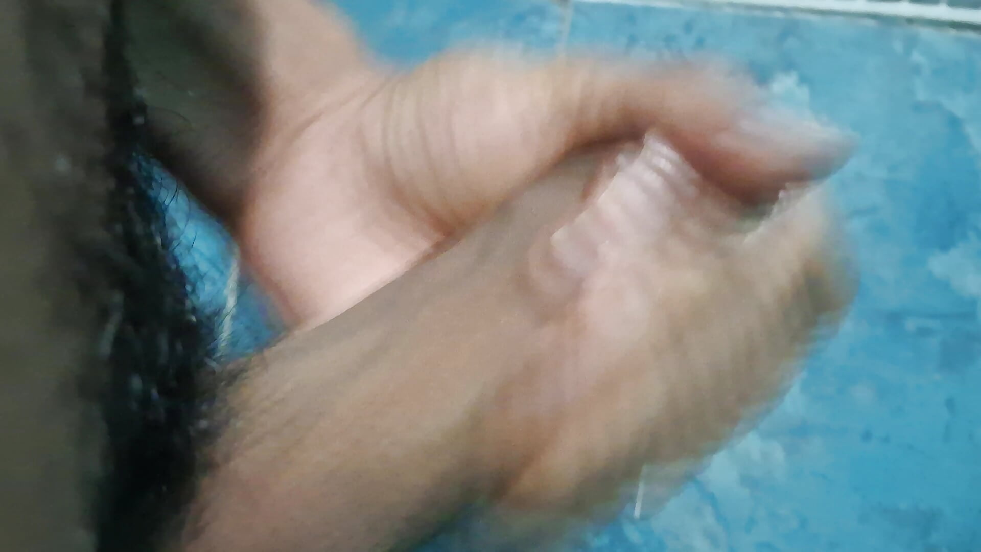 My cock spits on my wall CUM66