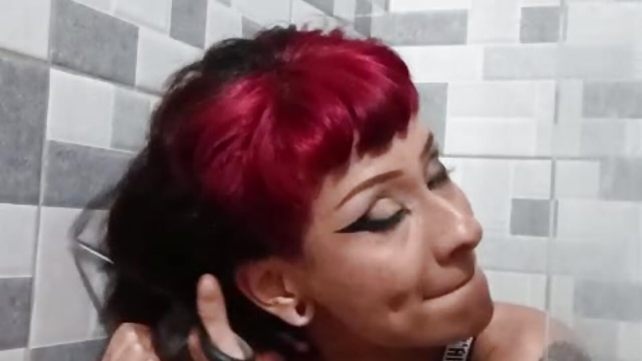 Omg! Part 1 of my haircut - video by KendallDemie cam model