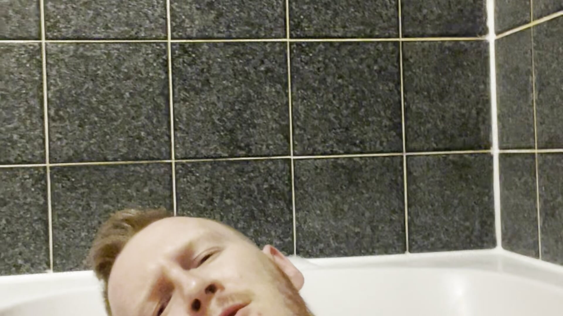 Cumshot hit my beard!