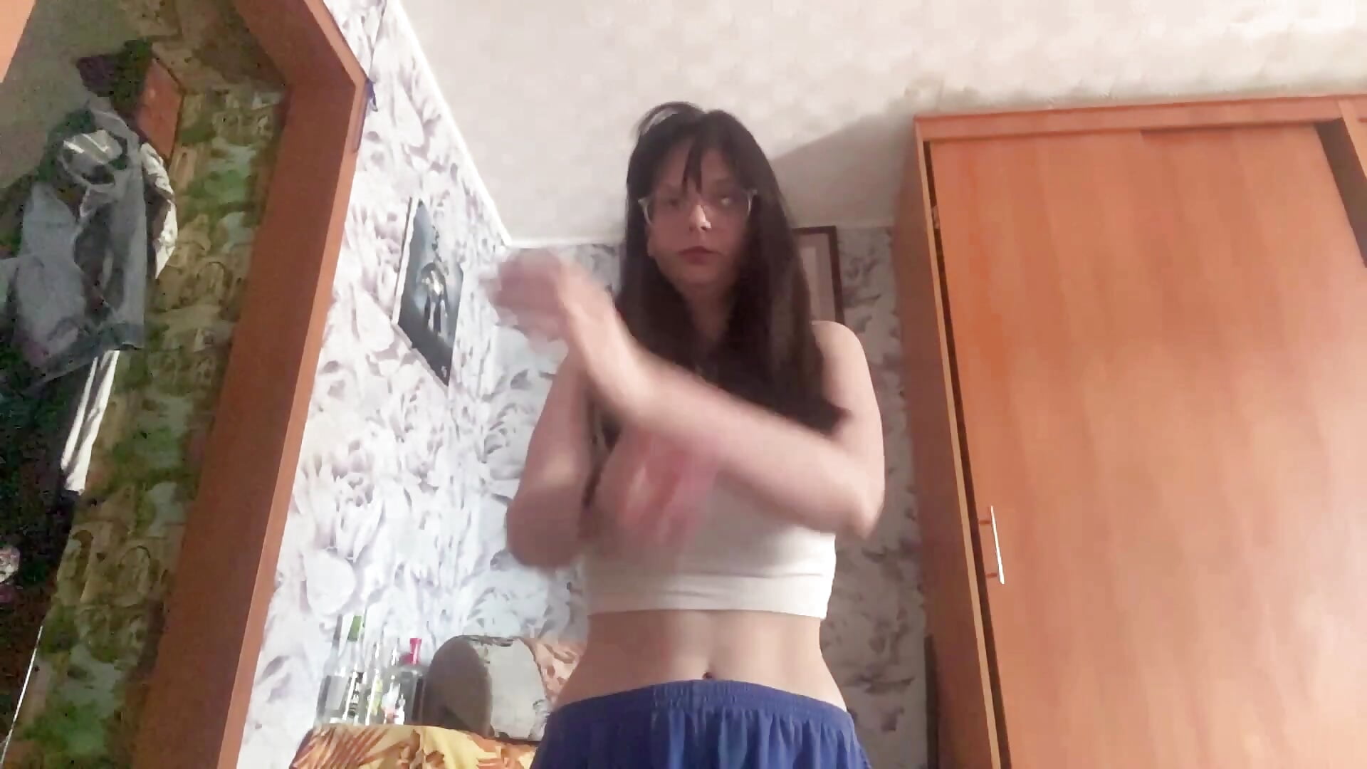 my waist – video af HeatherMiley cam-model