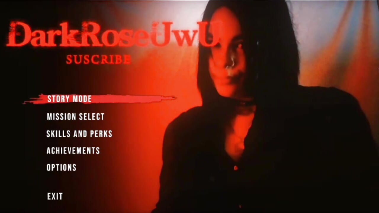BloodyRoseUwU – video modela na kameri BloodyRoseUwU
