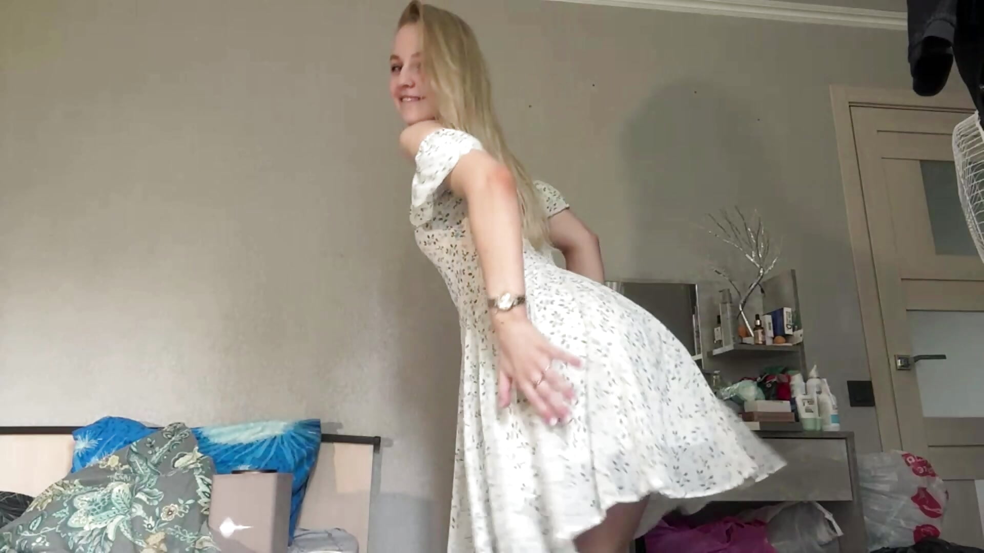 What's under my dress?