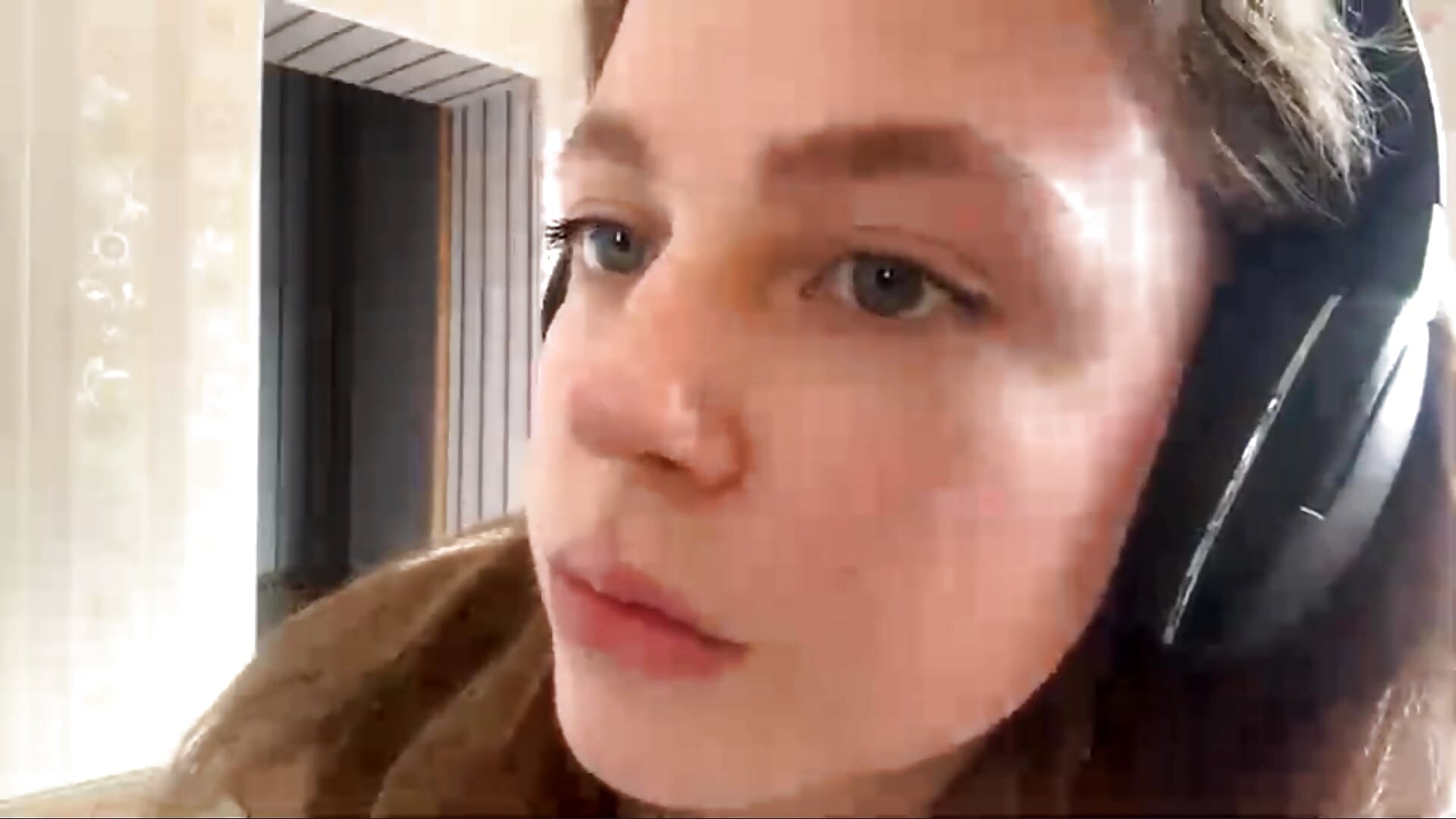 Face close-up
