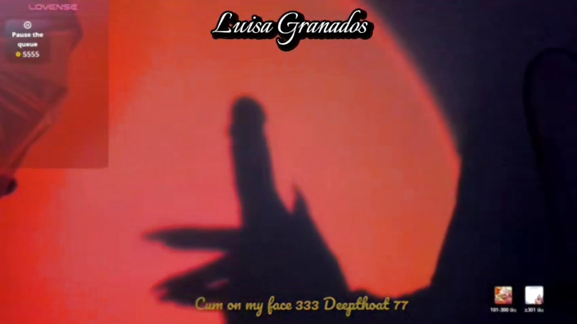 Hurny Shadows 😶‍🌫️😶‍🌫️🫦 - clip cu LuisaGranados model videochat
