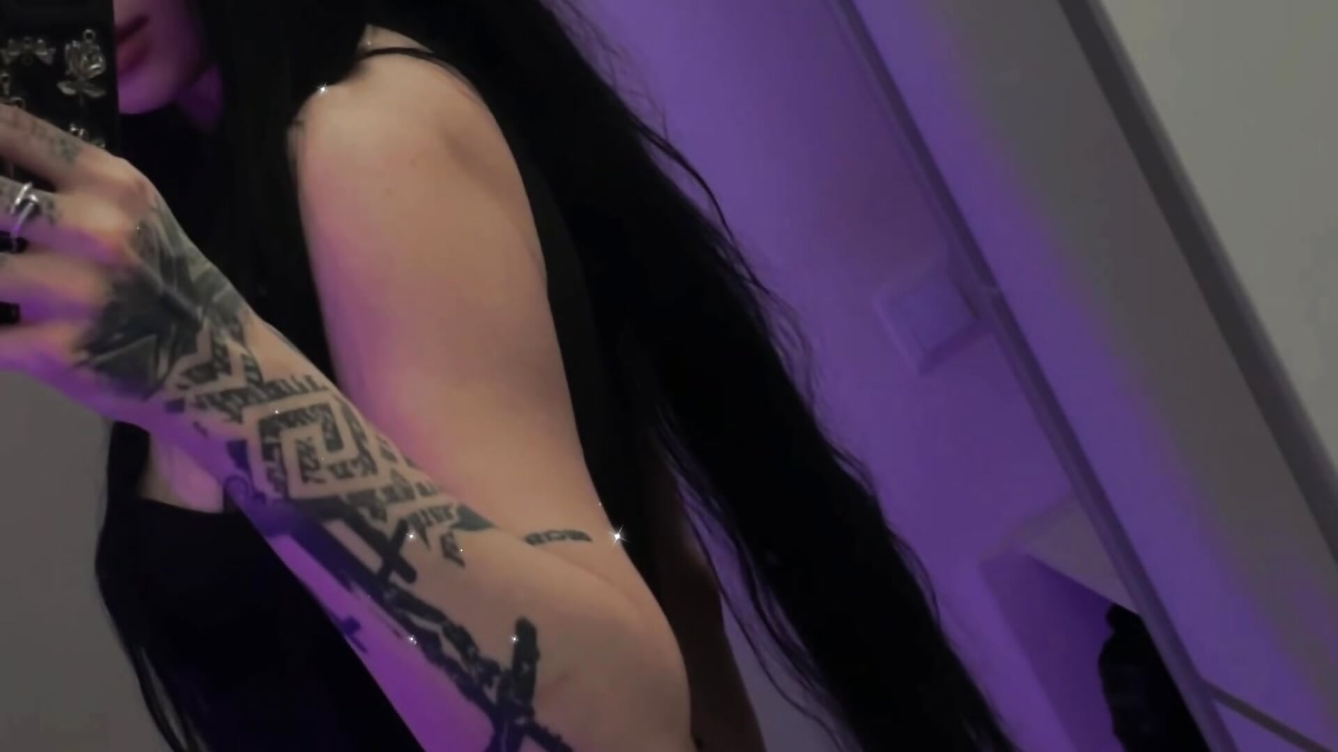 GRWM - video by lilgothdess cam model