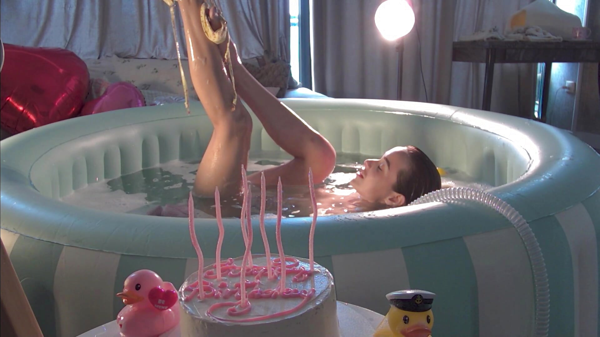 Birthday stream in the pool🎂 – видео вебкам-модели YourEster