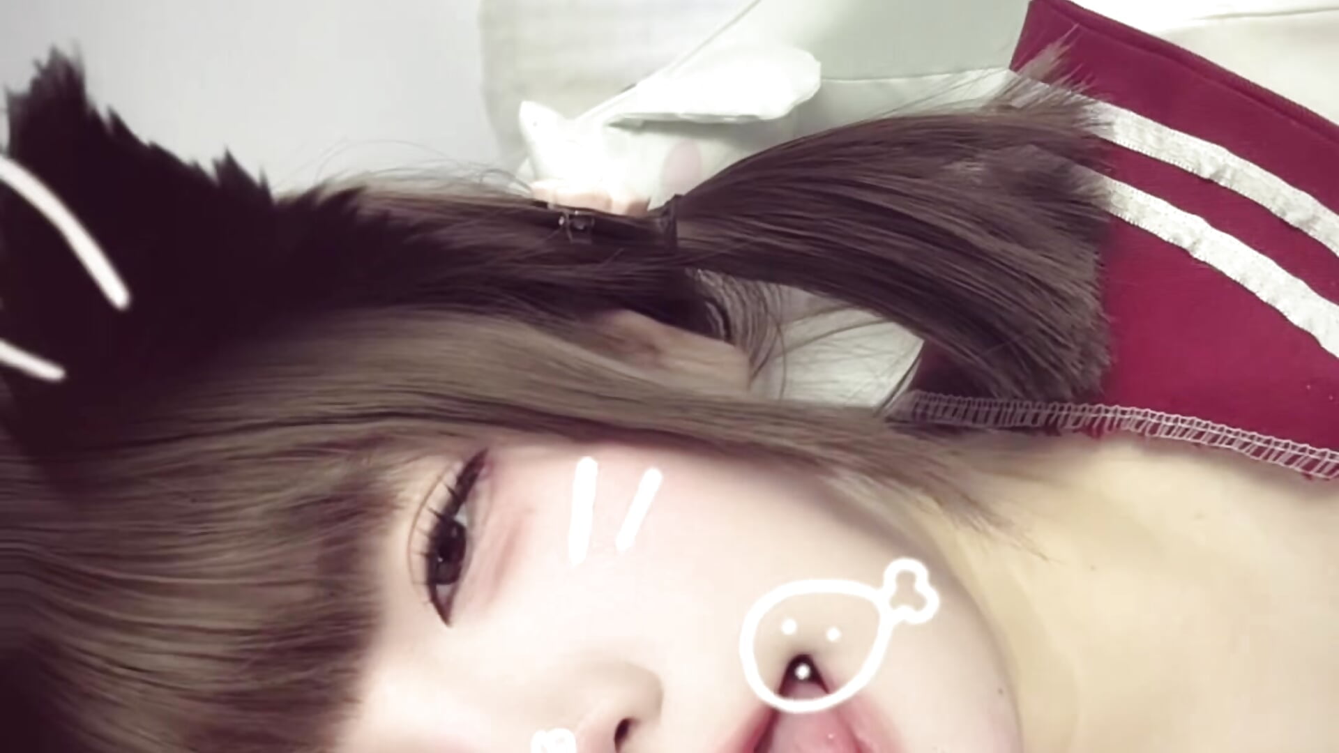 可爱高潮脸