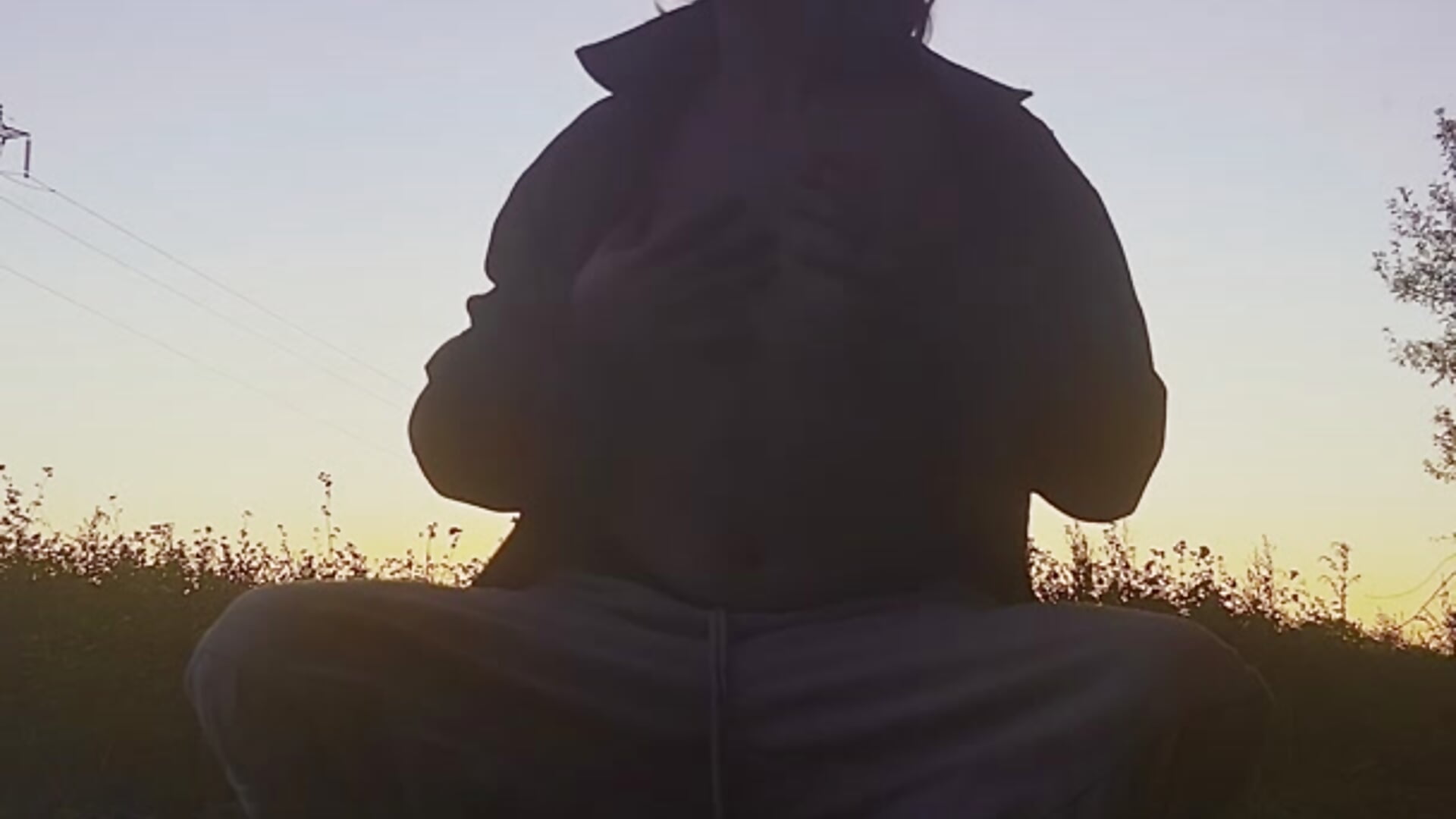 Je m'amuse dans un champs en bord de route - video by aiexbian