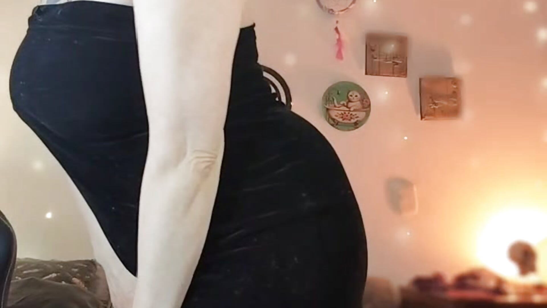 The lady in black - Video von CoralShine Cam-Model