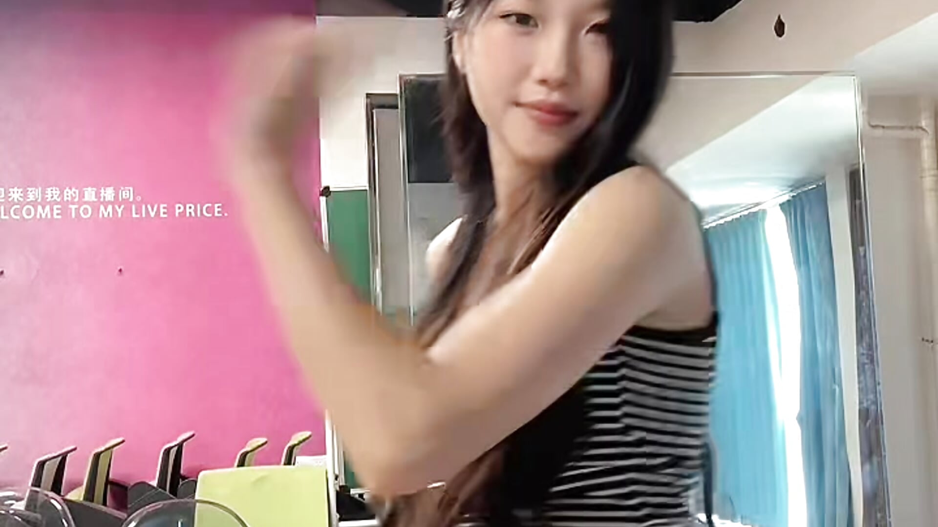 妍妍 - video oleh MSWH001 kamera model