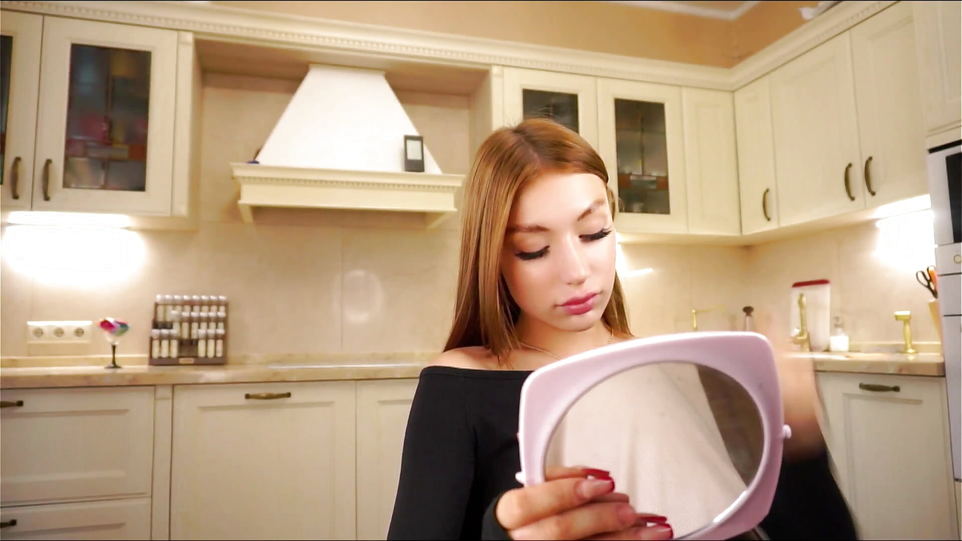 Morning makeup – video af DeloresGerathy cam-model