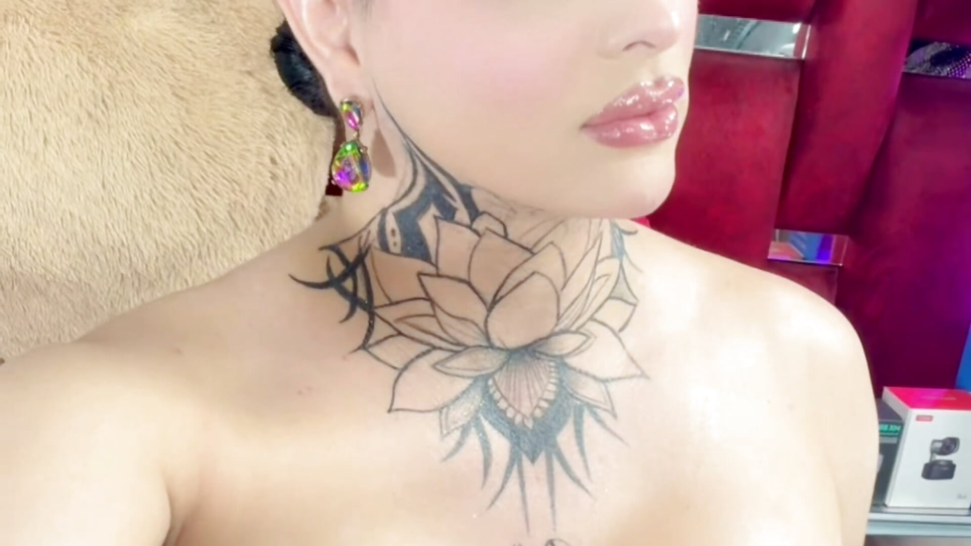 Amazing Tatto🔥 - video by Bigass_GinnaDoll cam model