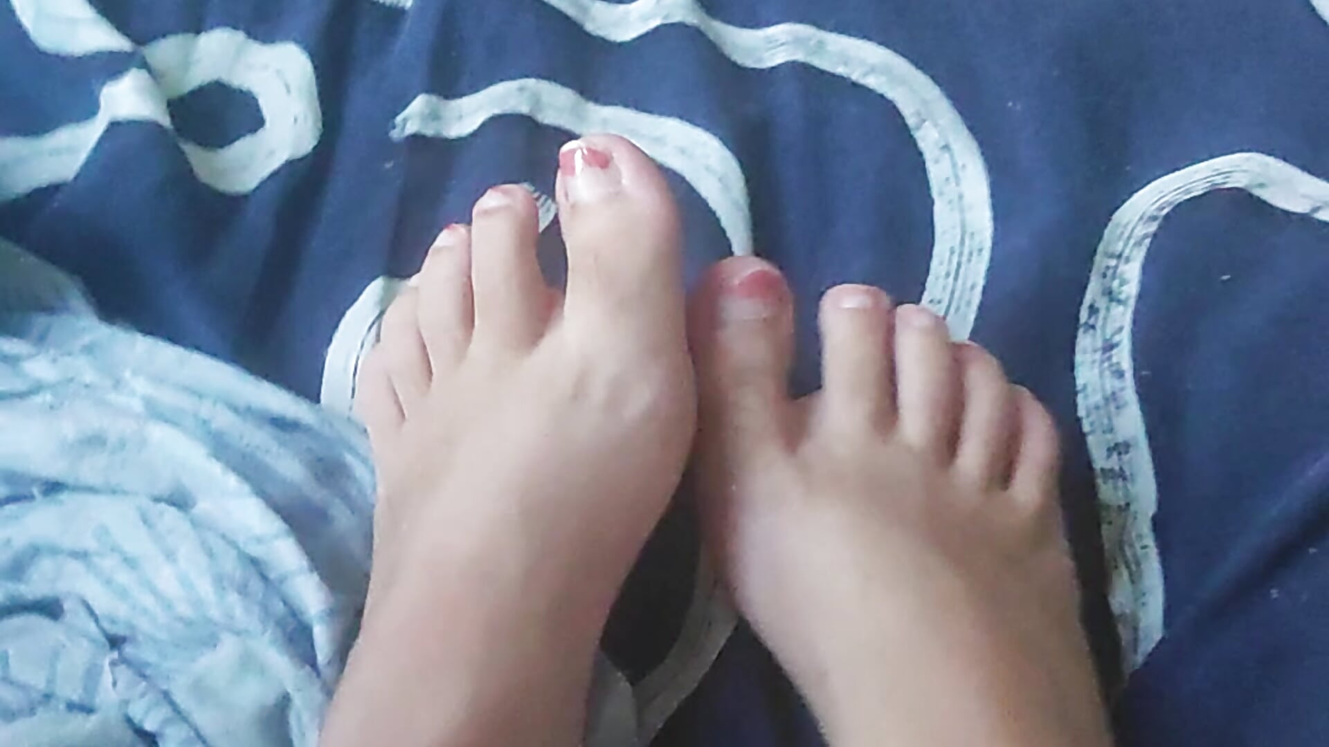 Pieds bandans - video van D-coquine cam-model