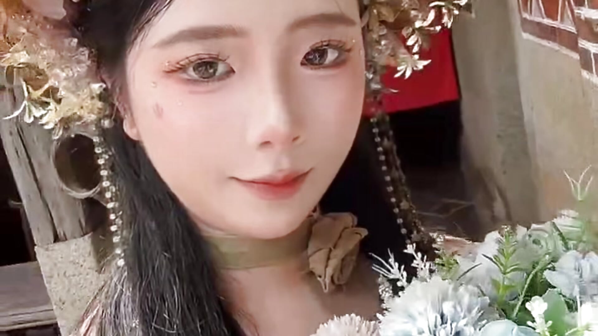 簪花造型🌸