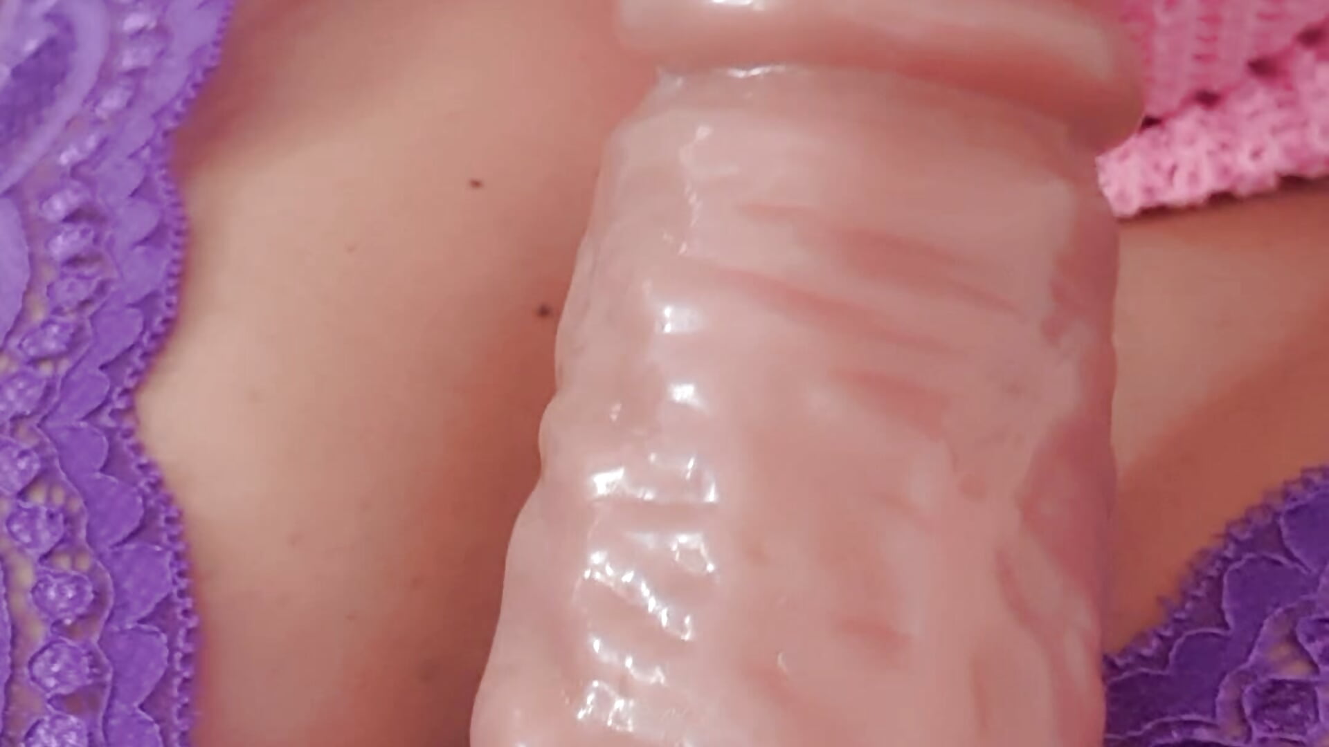 BBW Sucking My Dildo So Wet! 💦 - video by ChubbyLexy
