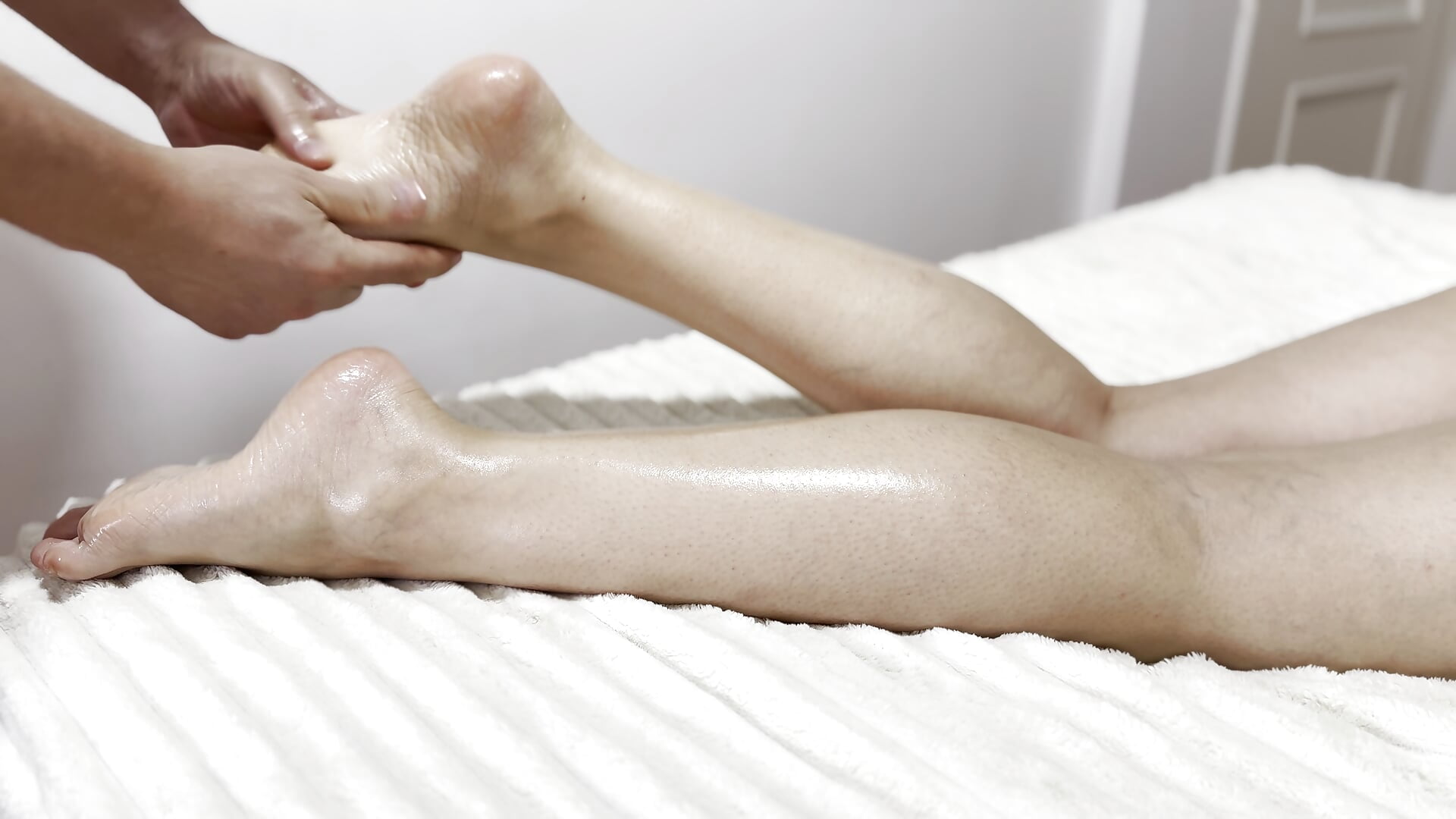 Foot Massage with Oil
