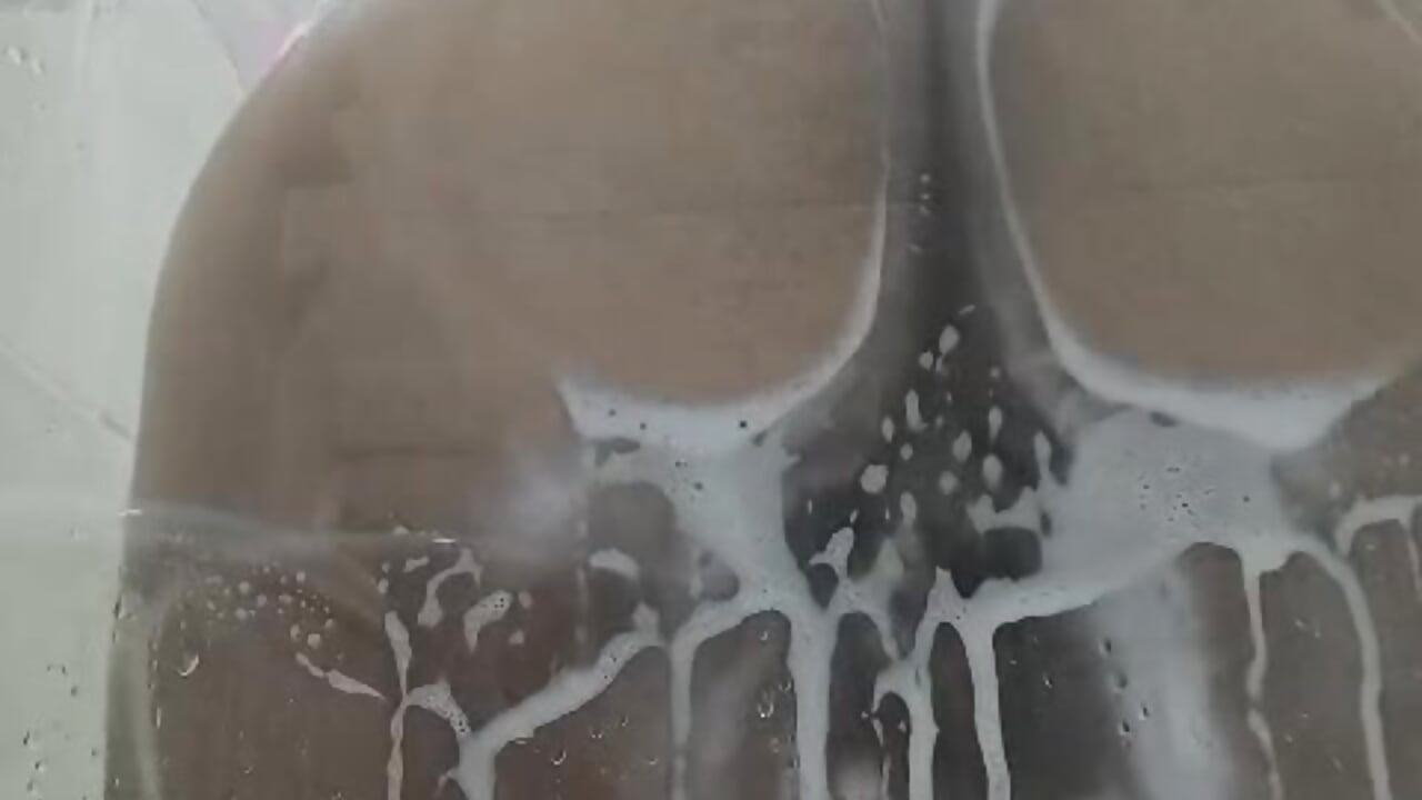 Body full of soap and my pussy ready for you to enjoy... 🔥