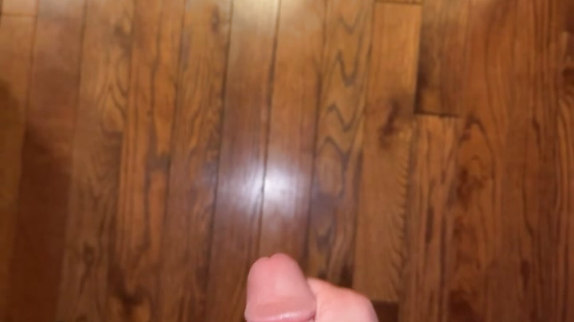 Cum all over the ground