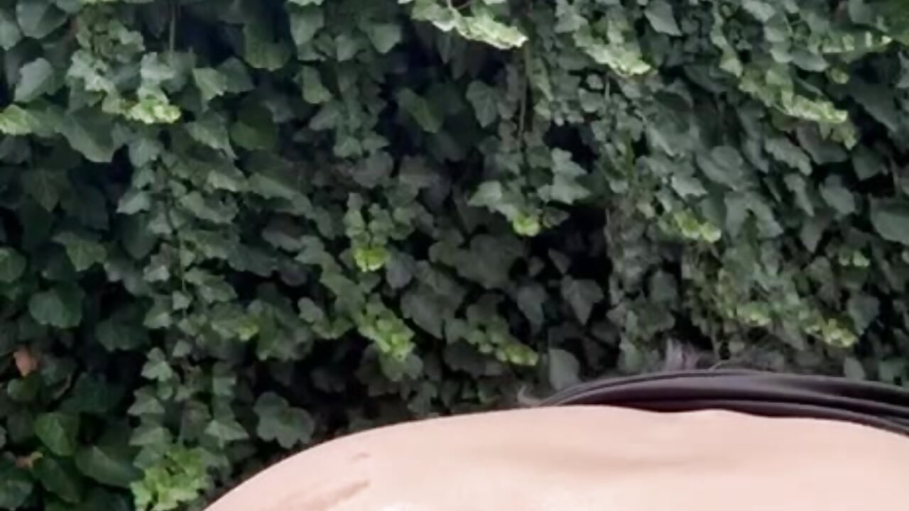 Outdoor anal With my face
