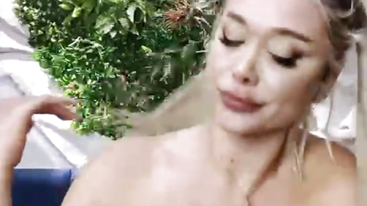As I suck you, you cum on my breasts.
