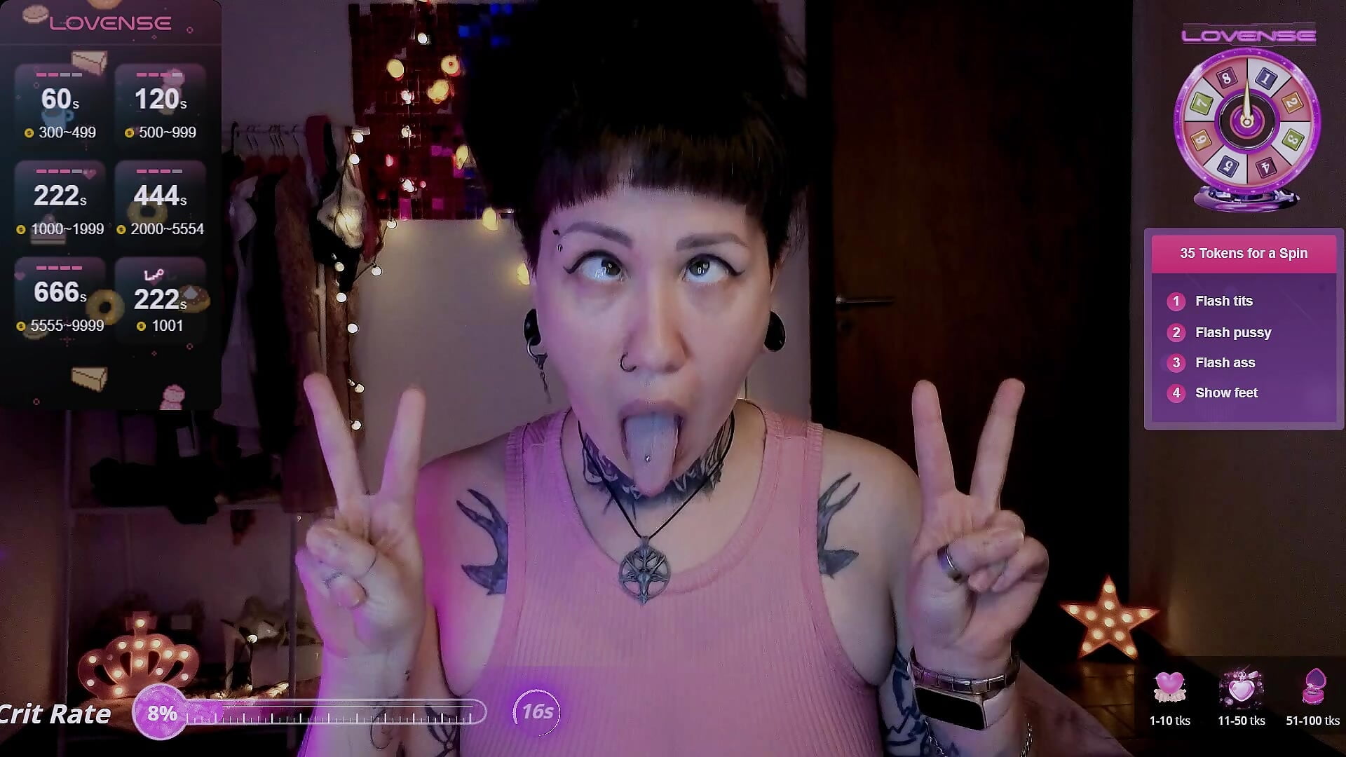 ahegao - วิดีโอโดย Dakota_Bang โมเดลแคม