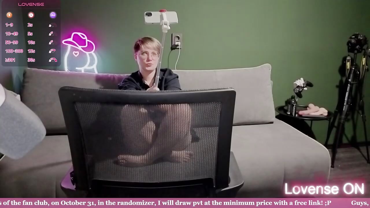 Some morning photos of myself on stream - video by Joan_Ark cam model