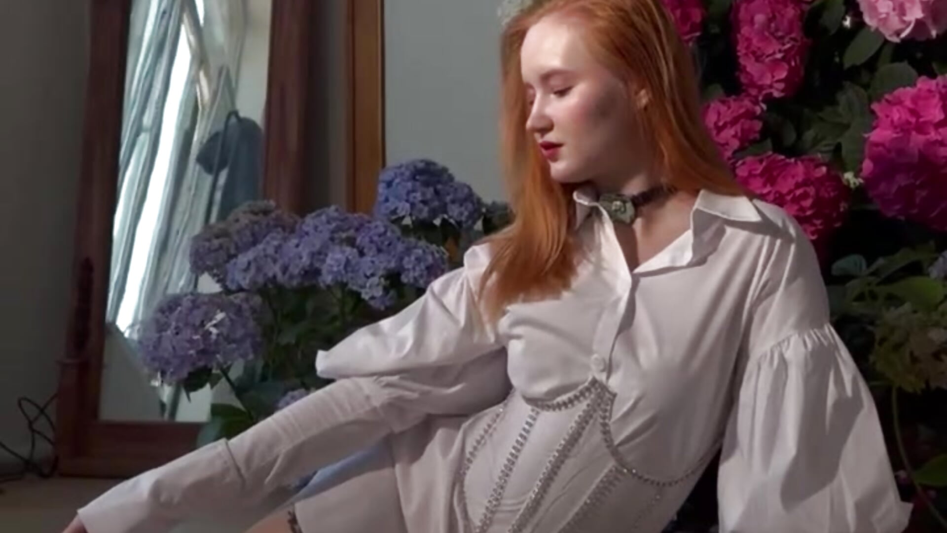 Queen of flowers 🌺 - clip cu StrawberryCream_ model videochat