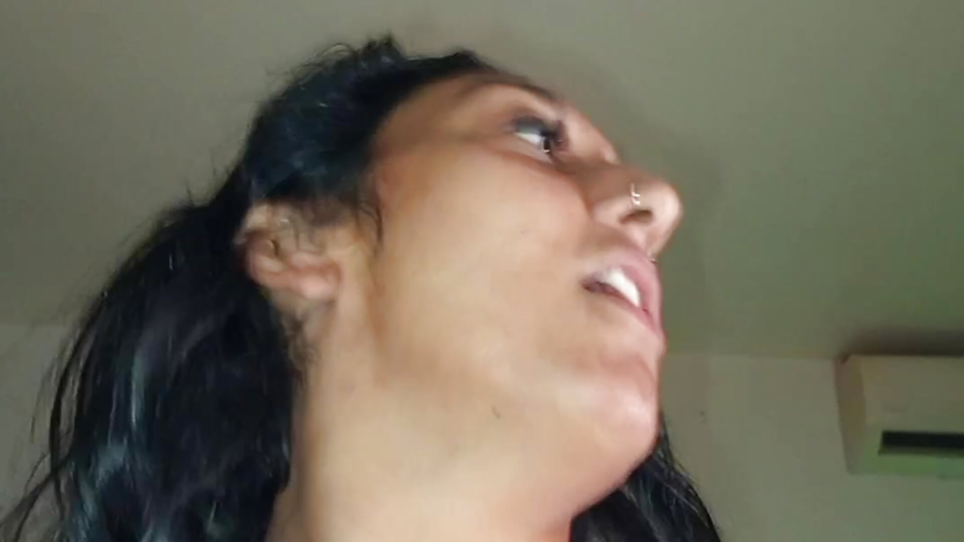 Gitana follando encima de su mario