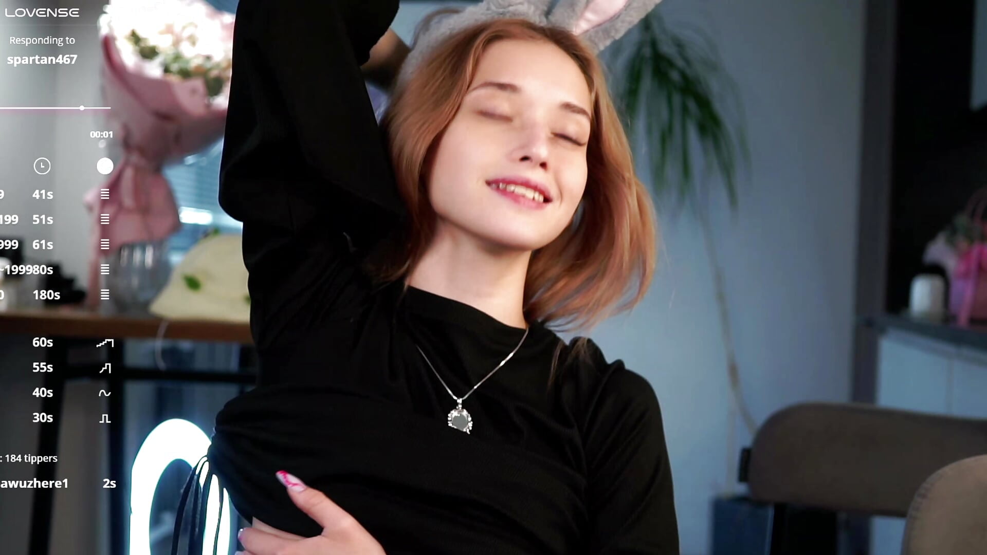 I’m touching myself🥰 - video by ItsMiaRosee cam model