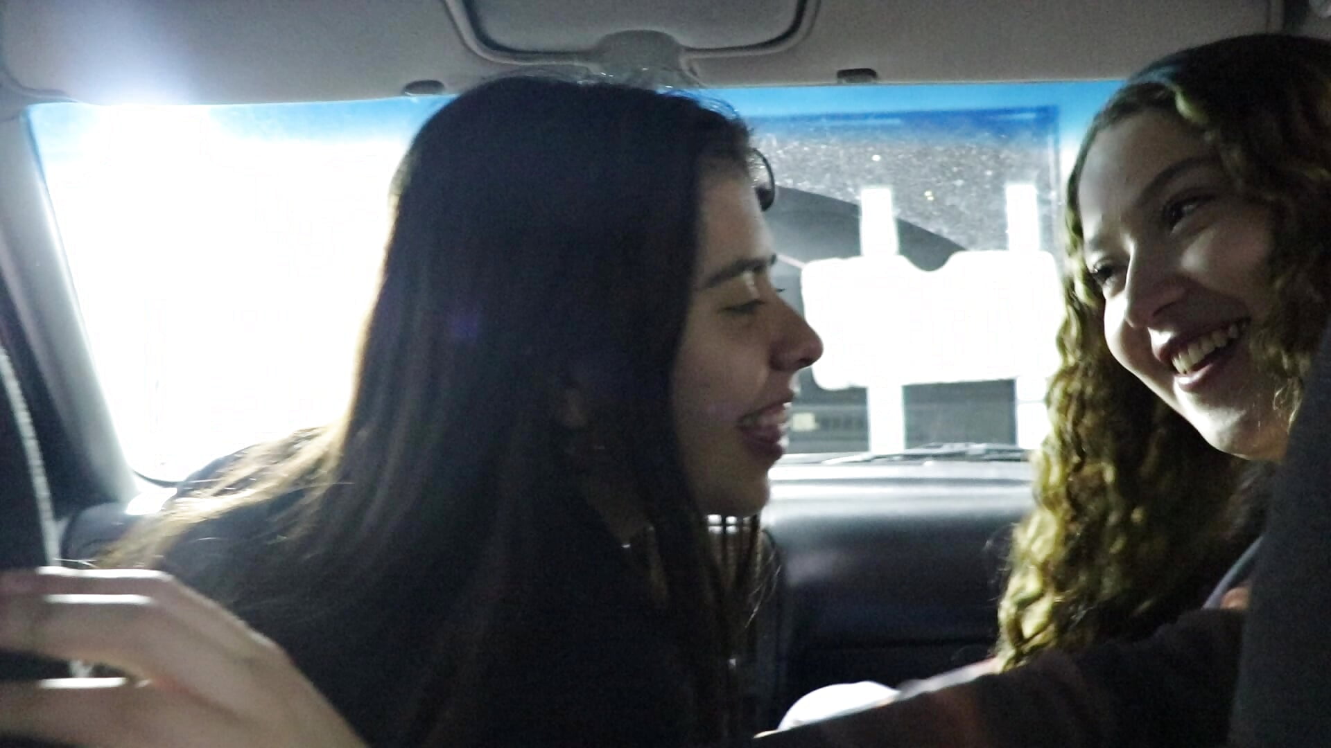 what happened inside the car ?
