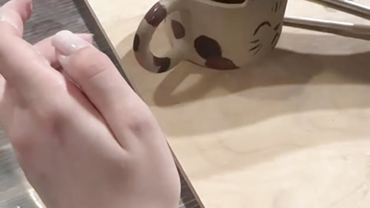 crafting kitty mug :3 - video by Aurorain cam model
