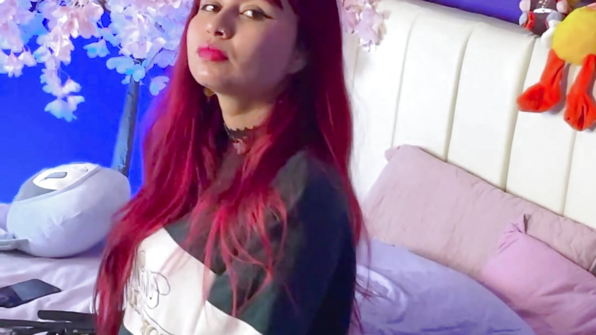 Just me in my room - video od modelky/modela CarrieBlossom