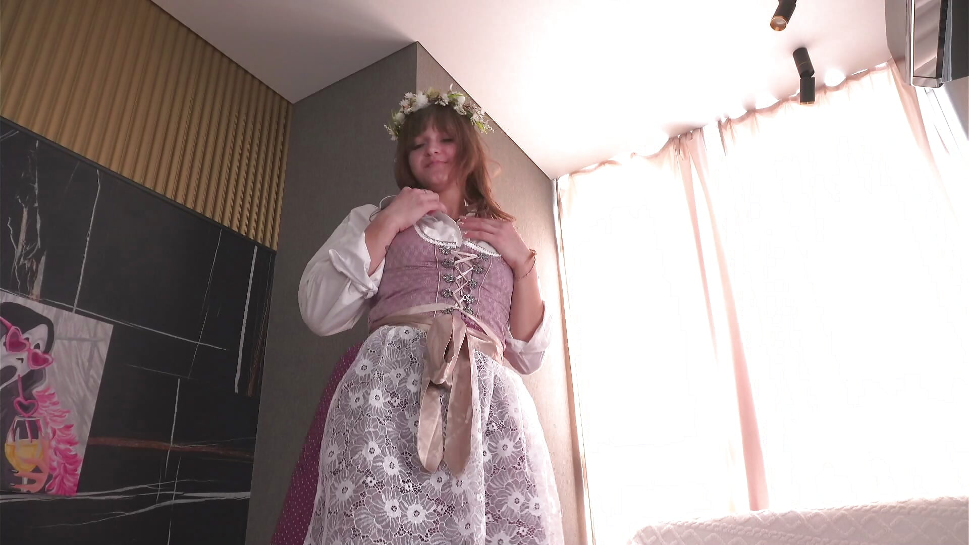 Let's have a beer with me!! - video by lili_amore cam model