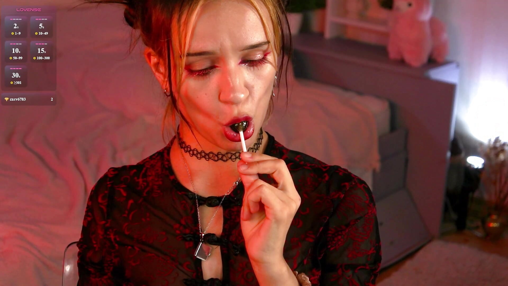 Suck a sexy lollipop.