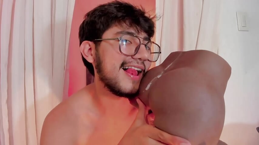 LICKING MY SEMEN