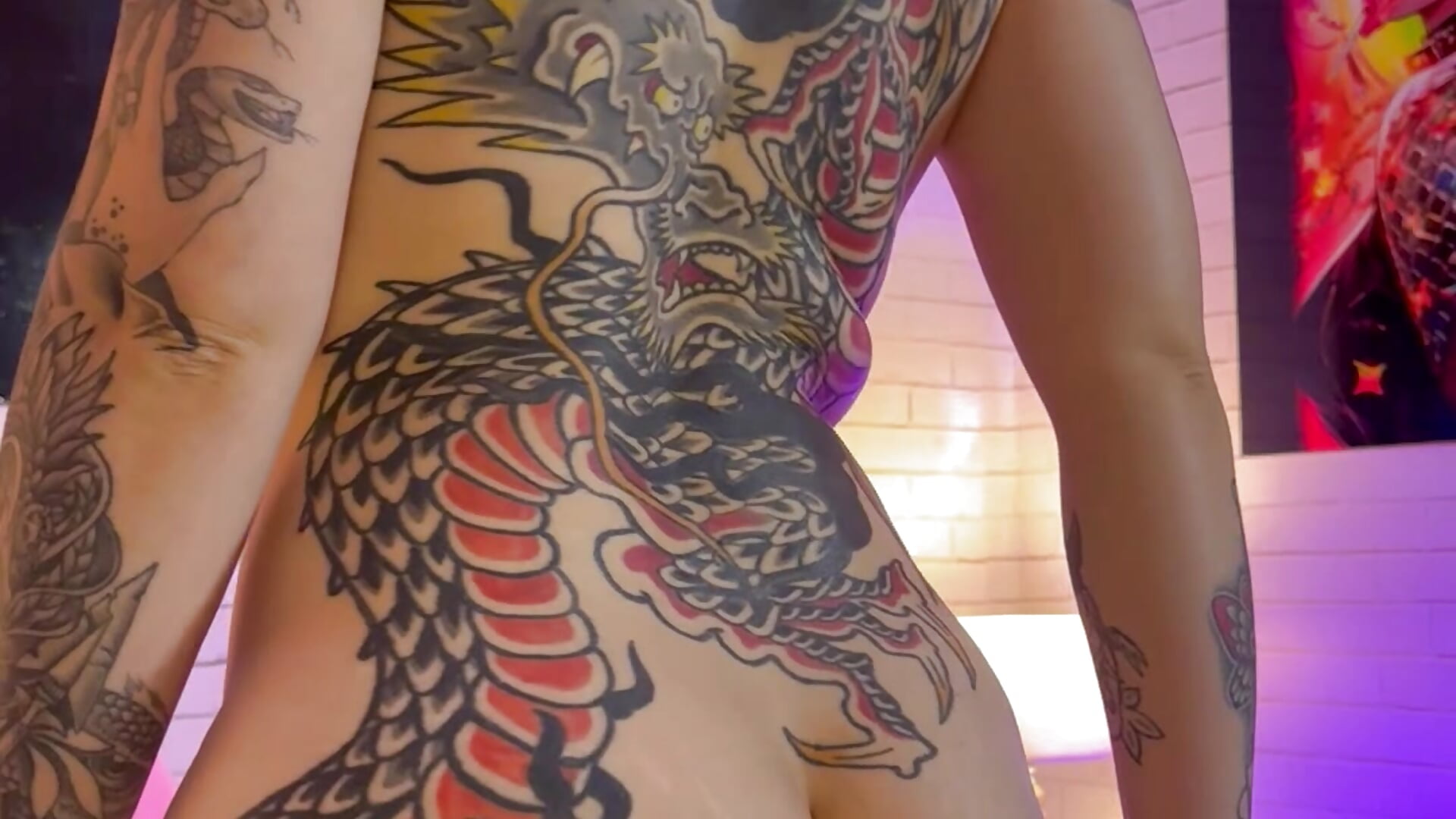 My tattoos - video di Madisson_Payton modella di cam
