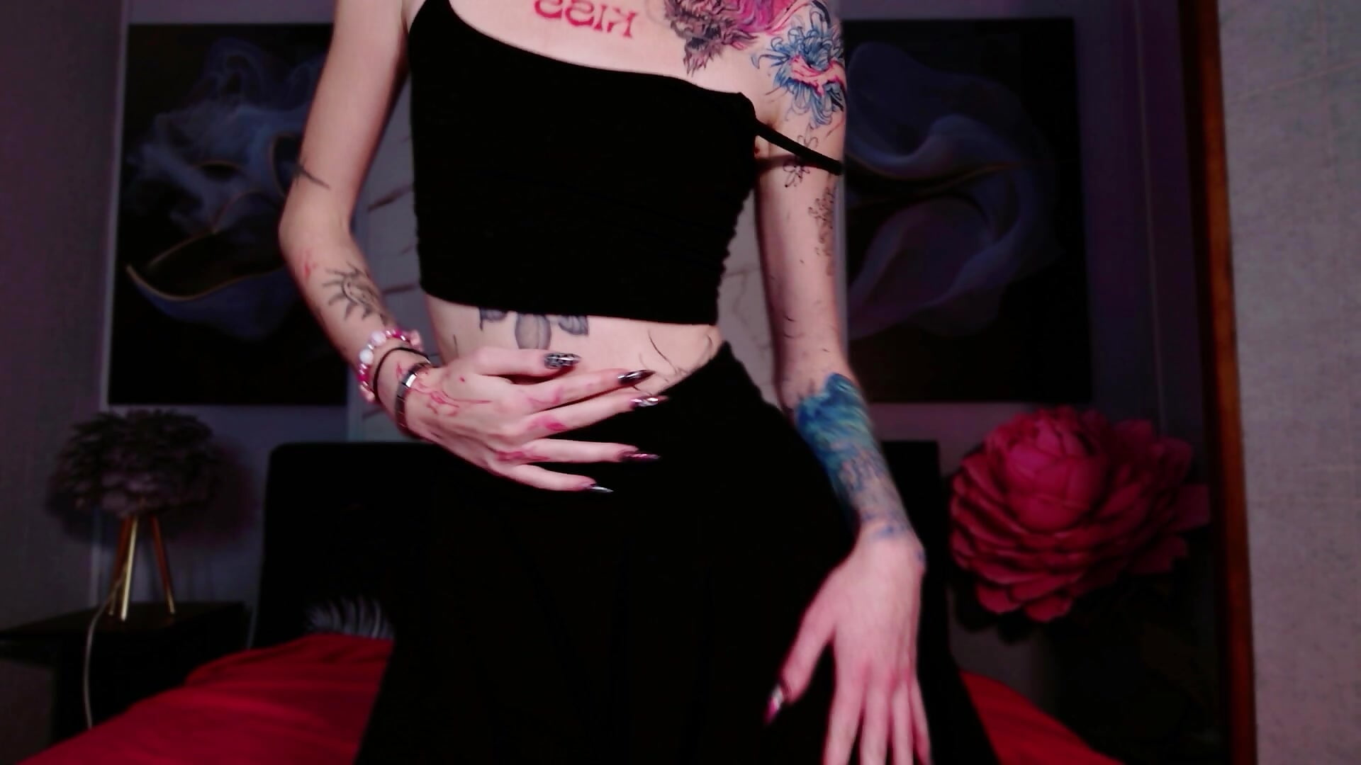 some of my tattoos – video modela na kameri Avelinaa