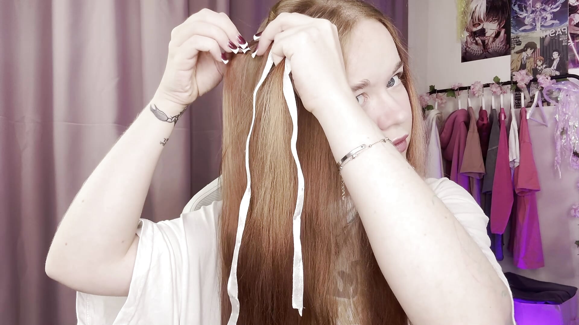 Making Ribbon Braid - vídeo de Faye_Muse modelo de câmara