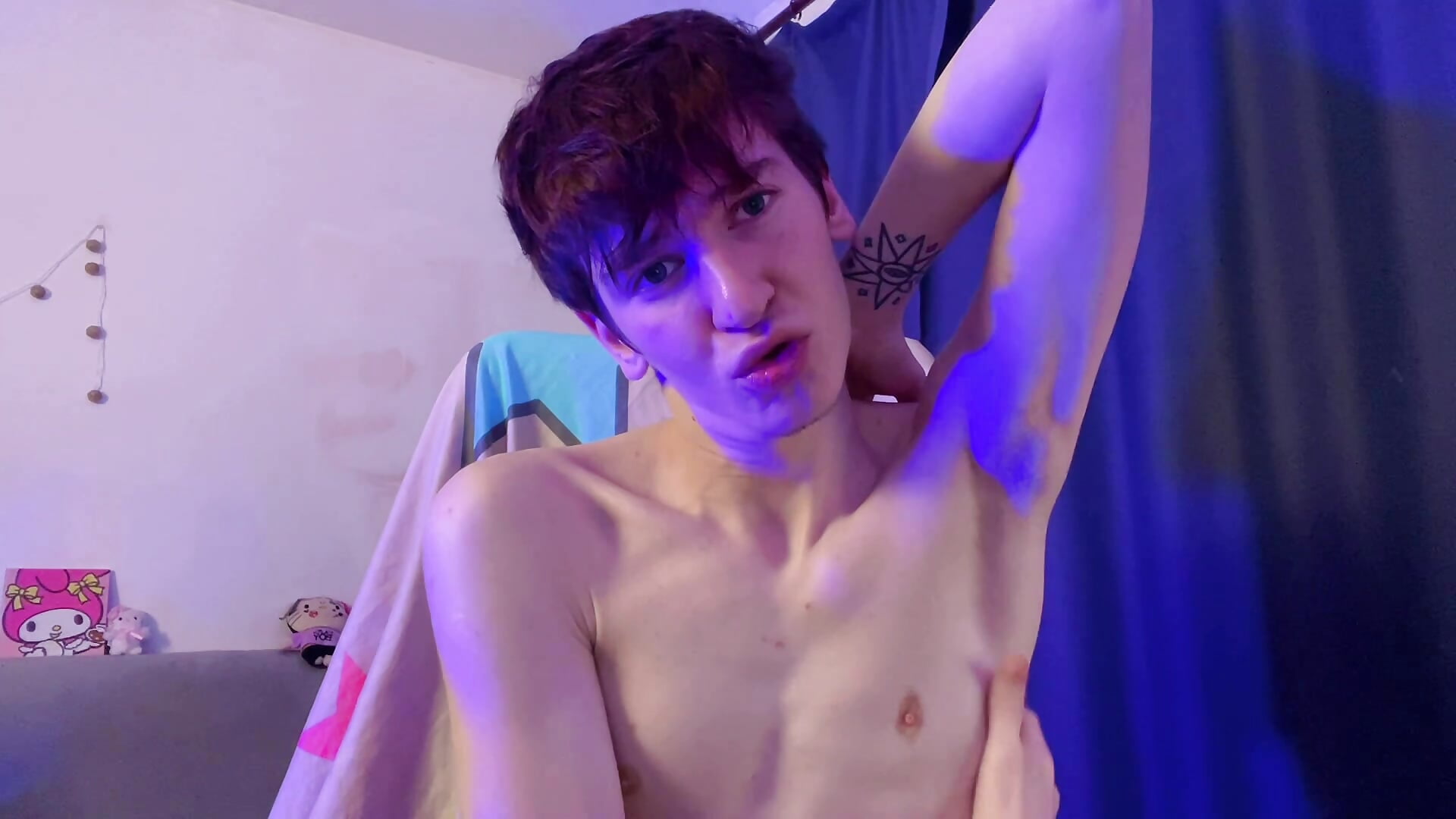 Armpits Fetish & Eye Contact - video by NateAfterDark cam model