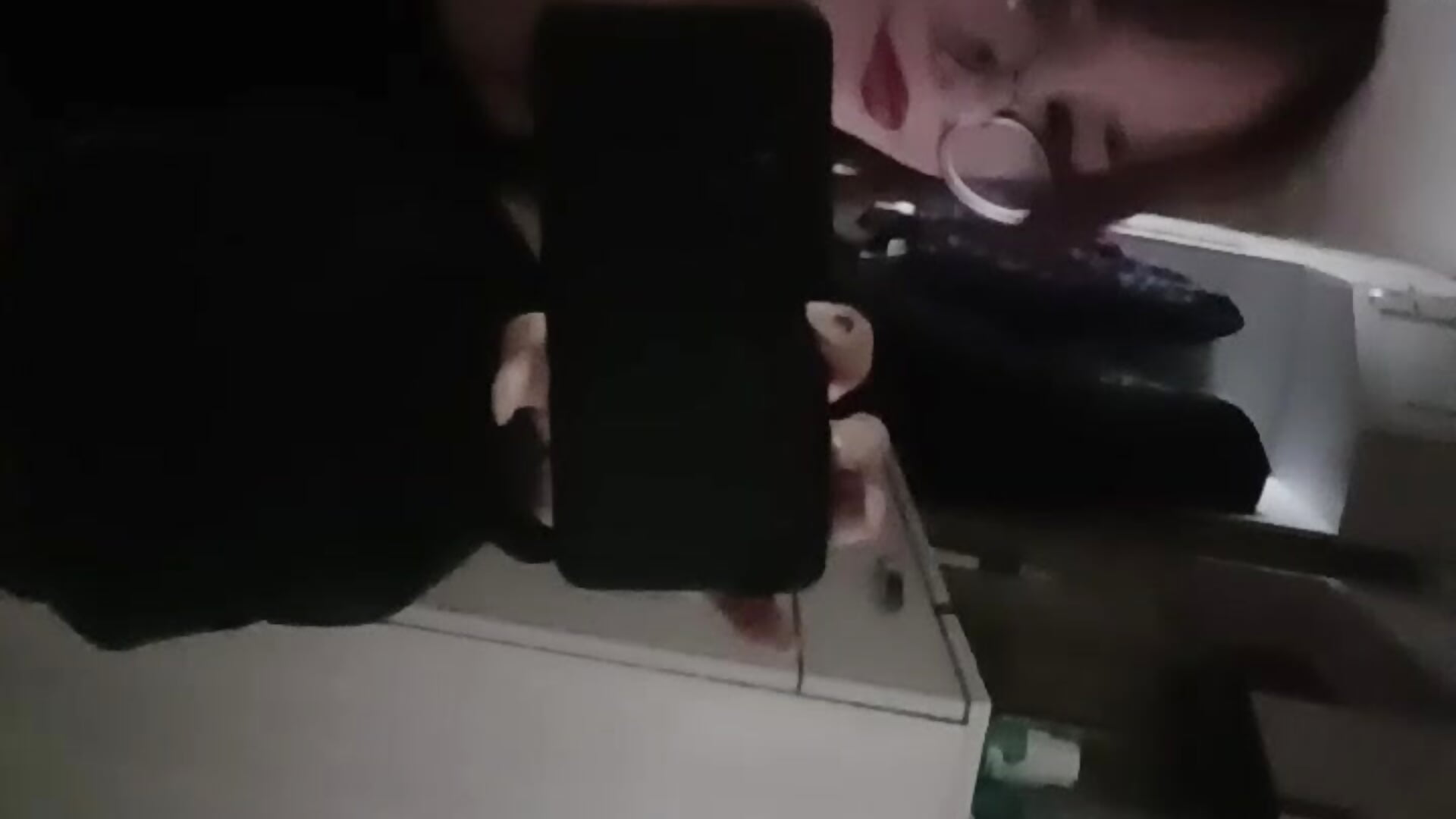 Late night mood in the mirror - video by veroniqa cam model
