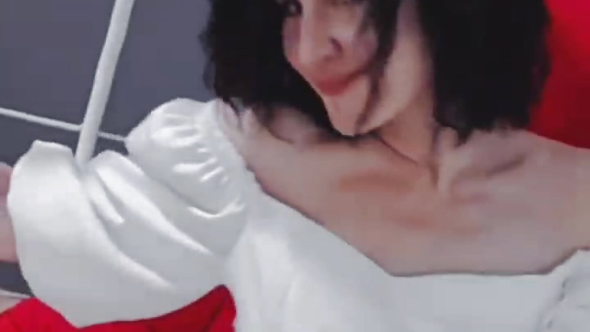 Белое платье - video by KristinaQQQ cam model
