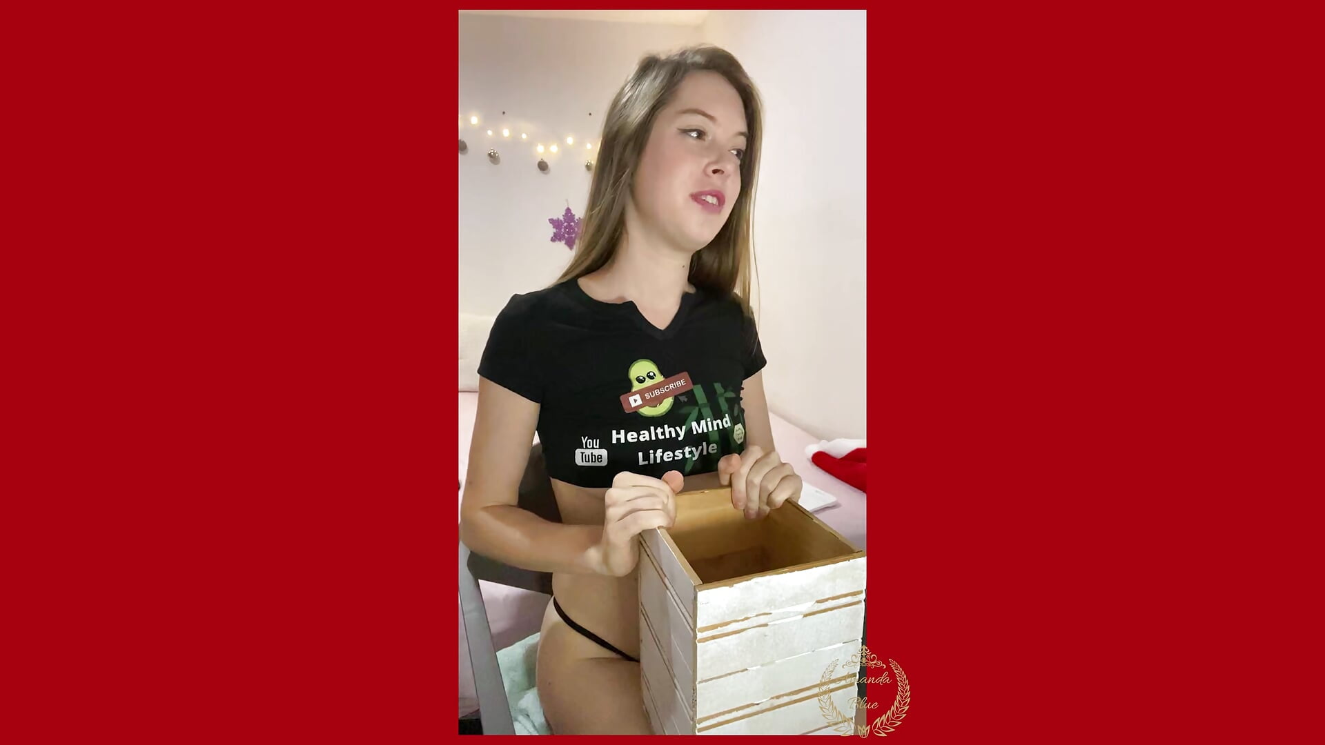 Christmas raffle 2020 - video by AmandaBlue21 cam model