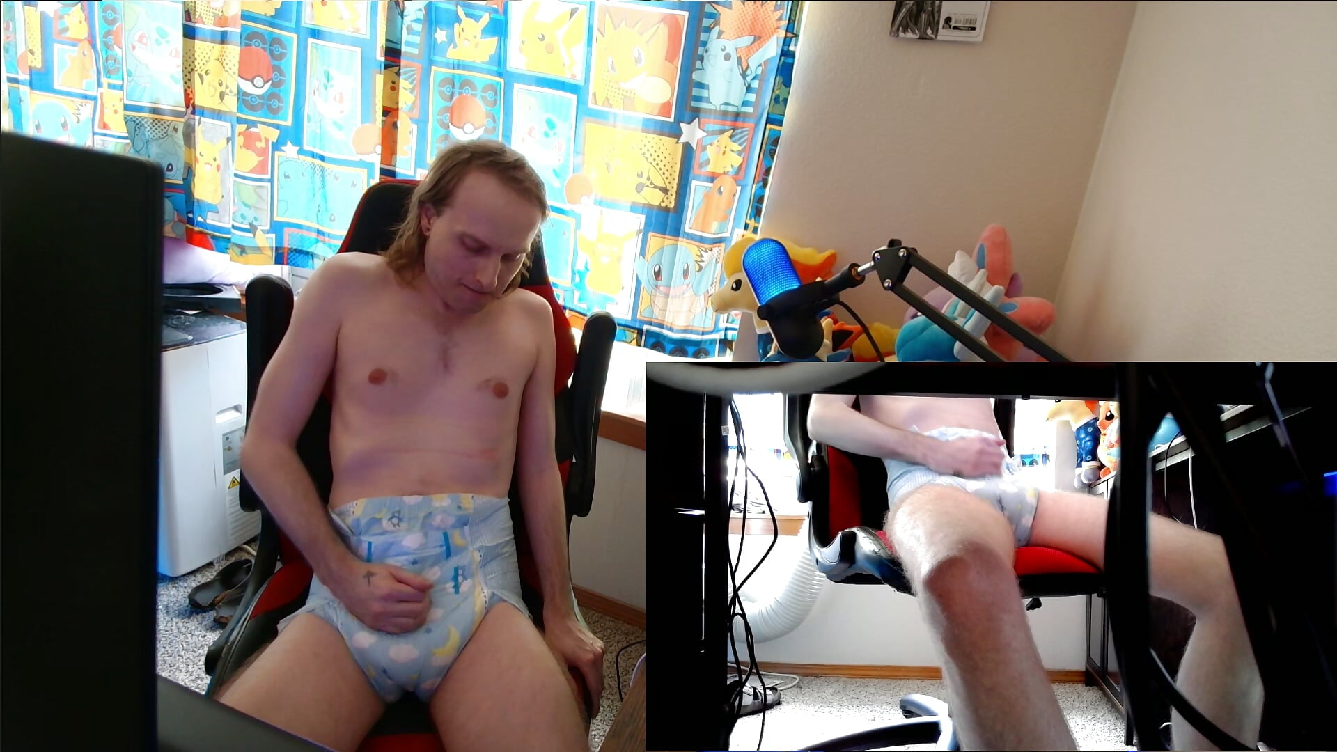 Being Naughty in my diaper ABDL Edition