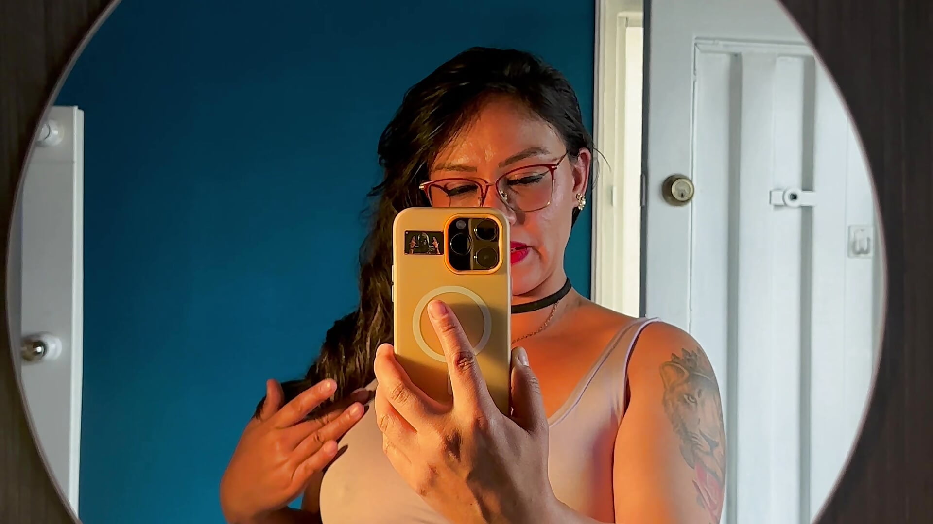 Heyyy 🖤🥵 - vidéo du modèle de showcams veronica_seienz