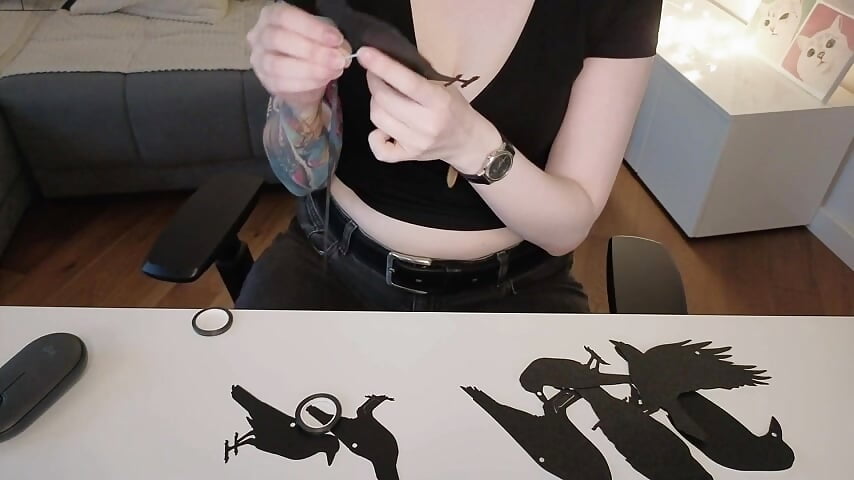 Getting ready for Halloween 🦇🌙 - video by Aurora_Velvett_ cam model