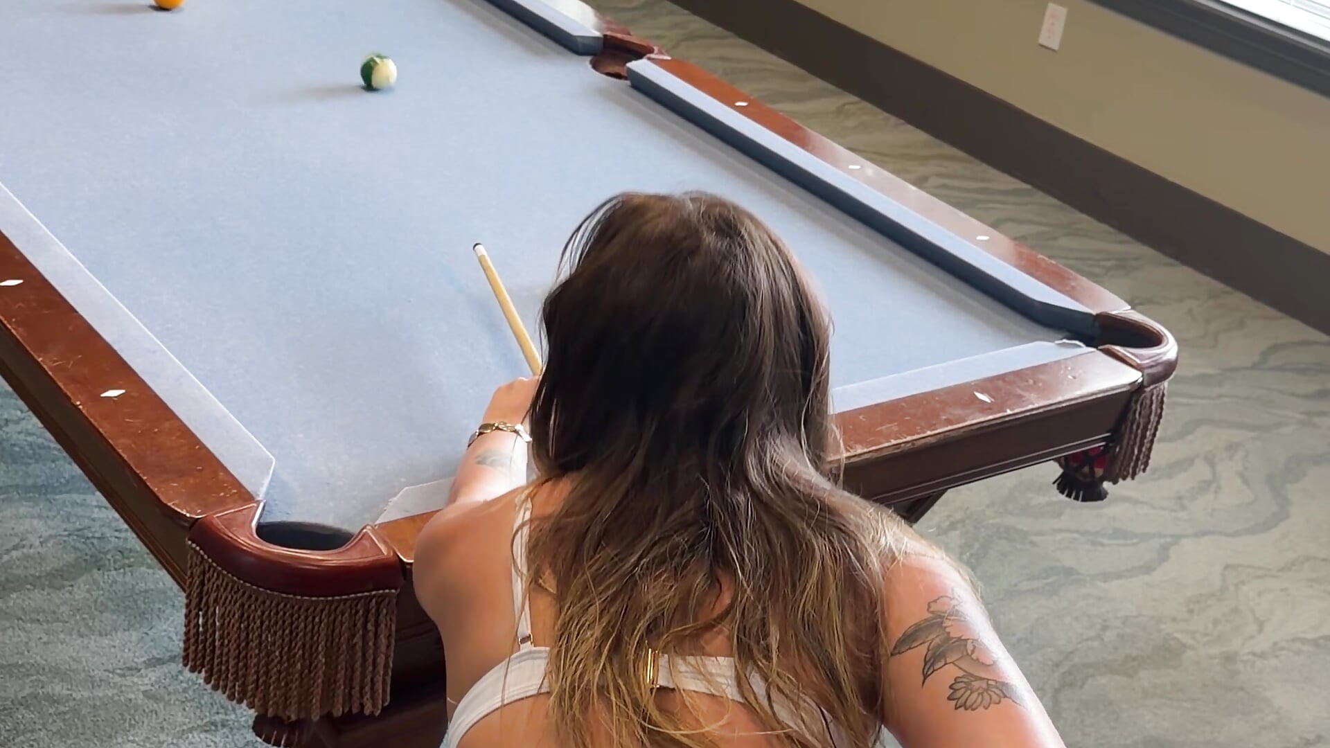 Shooting pool :) - video by whostessa cam model