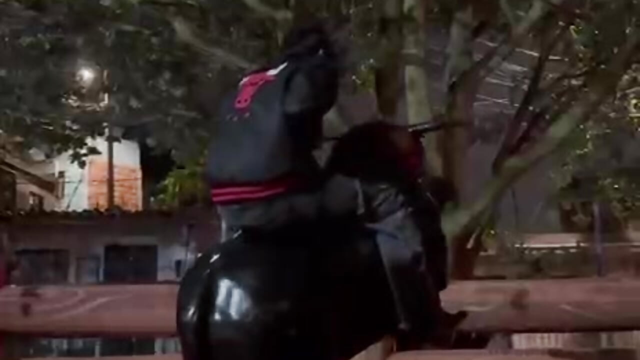 Steven VS Bull😂 - video oleh luxee_duo