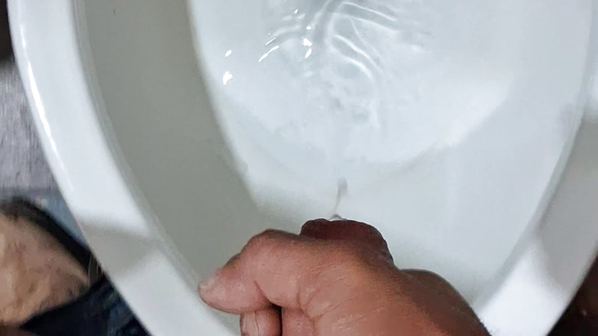 At work jacking off