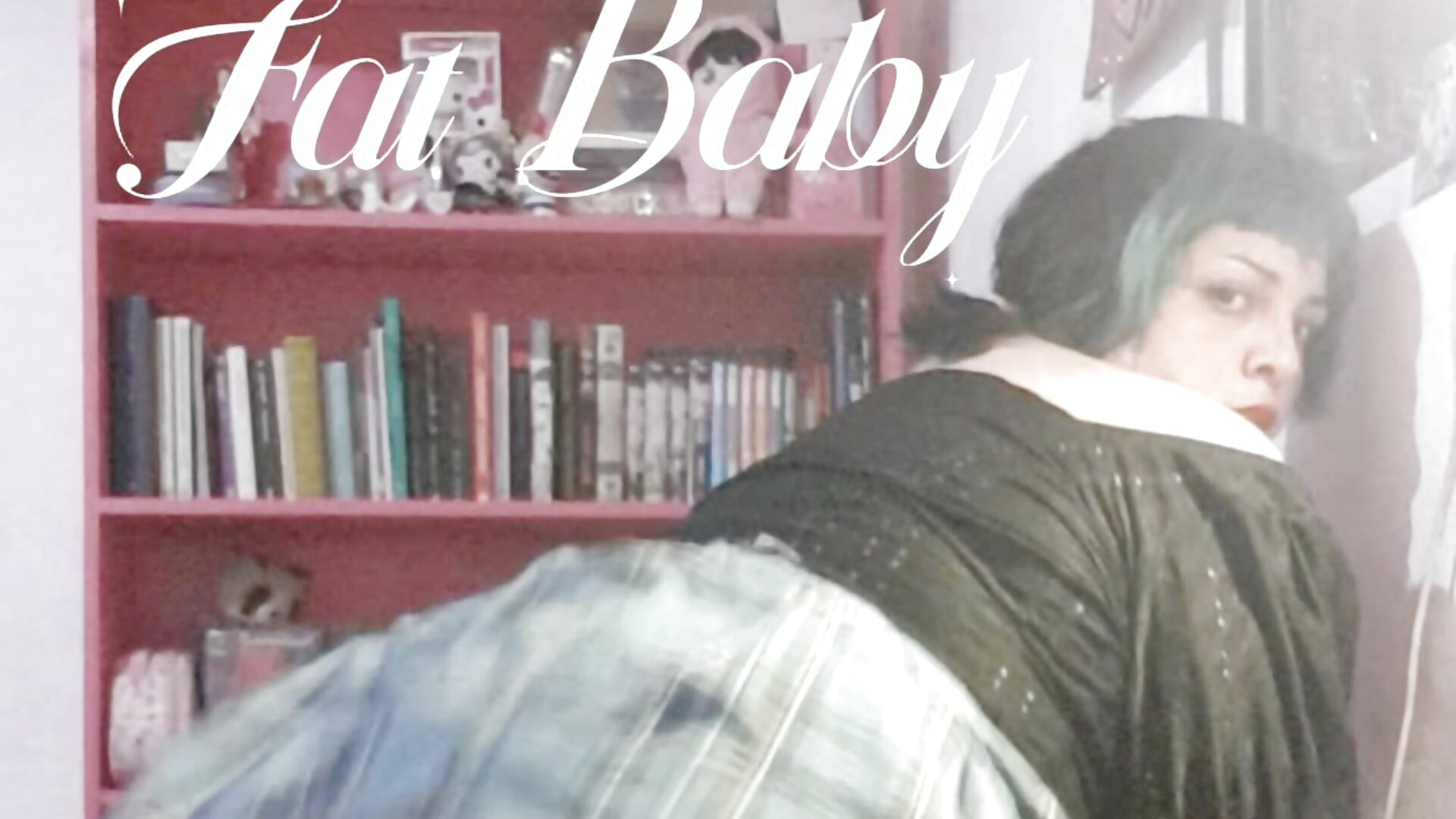 Pollerita azul - video by 7fatbaby cam model