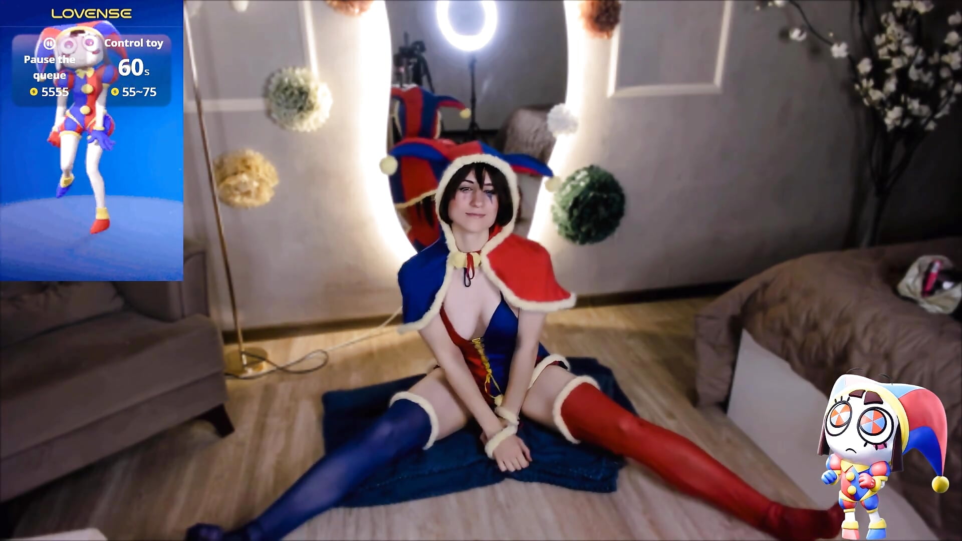 Pomni is in circus - βίντεο μοντέλου Max_Foxy